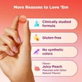 thumbnail image 5 of OLLY Adult Probiotic + Prebiotic Digestive Support Gummy, Peach, 70 ct., 5 of 11