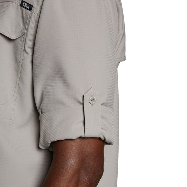 Eddie Bauer Men's Long Sleeve Woven Tech Shirt - Samsclub.com