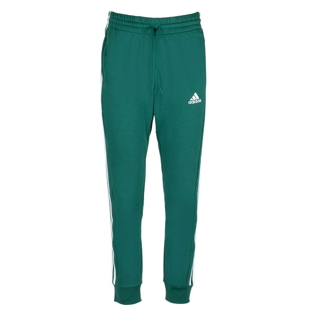 Adidas Originals Adidas Stripes Pants Green Adidas Men's Essentials Fleece 3-Stripes Pants