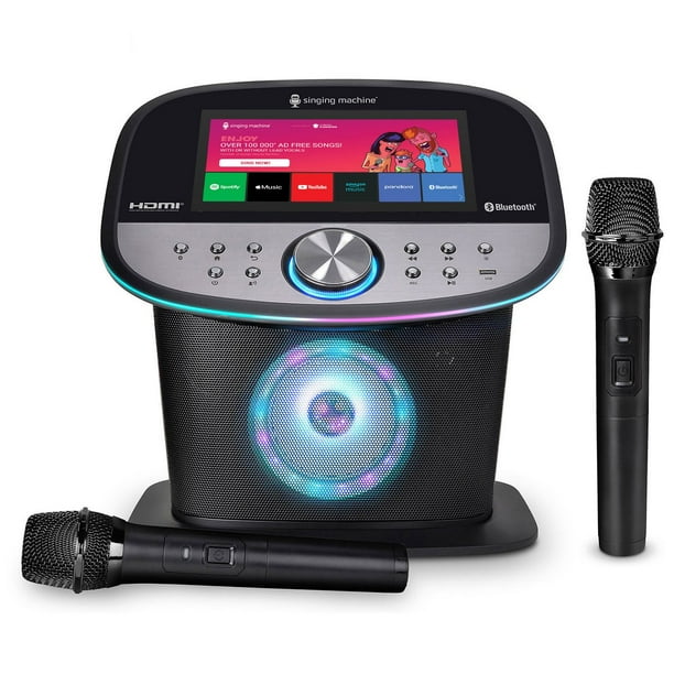 Singing Machine Platinum WiFi Karaoke System with 10