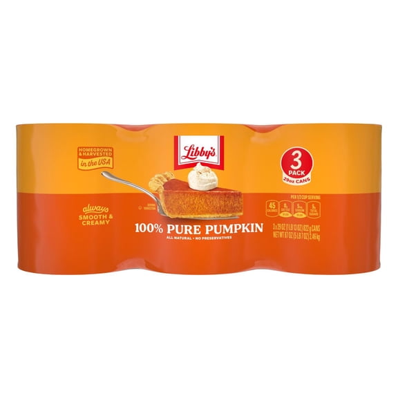 Libby's 100% Pure Pumpkin, 29 oz., 3 pk.