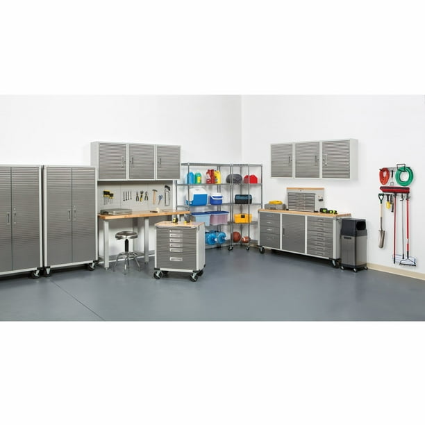 Seville Classics® UltraHD® 12-Drawer Rolling Workbench, 77