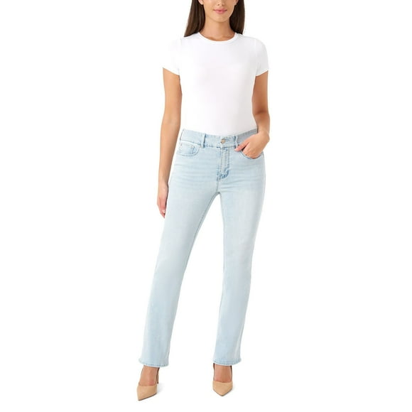 Seven7 Women's Tummyless Bootcut Jean