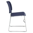 thumbnail image 3 of NPS 8500 Series Ultra-Compact Plastic Stack Chair, Assorted Colors 4 Pack, 3 of 8