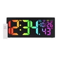 thumbnail image 1 of R.G.Bright LED Wall Clock with Outdoor Temperature and Under Glow, 1 of 9
