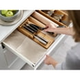 thumbnail image 2 of Joseph Joseph DrawerStore Bamboo 2-tier Knife Organizer, 2 of 5