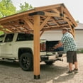 thumbnail image 6 of Backyard Discovery Norwood Cedar Gazebo with PowerPort, Choose Size, 6 of 13