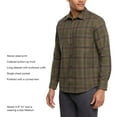 thumbnail image 4 of Eddie Bauer Men's Flannel Shirt, 4 of 7