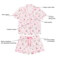 thumbnail image 10 of Member's Mark Women's 2-Piece Notch Collar Pajama Set, 10 of 11