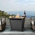 thumbnail image 1 of Member's Mark 30" Square Gas Fire Pit Table - Tan, 1 of 11