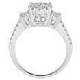 thumbnail image 3 of 0.99 CT. T.W. Diamond Ring in 14K White Gold, 3 of 3