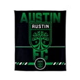 thumbnail image 1 of Logo Brands Austin FC 60"x70" Super Plush Blanket, 1 of 7