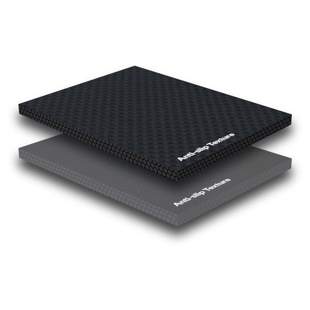 Norsk Reversible Foam Flooring, Black and Gray, 22.44