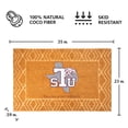 thumbnail image 3 of Logo Brands Texas Southern Tigers Coir Outdoor Mat, 3 of 3