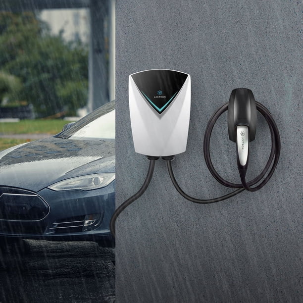 Lectron V-BOX Pro 48 Amp Tesla NACS Charging Station + CCS to