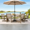 thumbnail image 1 of Member's Mark Atticus Outdoor Strap Sling Dining Set, 7pc, 1 of 5