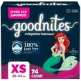 thumbnail image 3 of Goodnites Nighttime Bedwetting Underwear for Girls, Sizes Extra Small - Extra Extra Large, 3 of 15