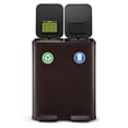 thumbnail image 1 of Simpli-Magic 16 Gallon (30L x 30L) Dual Compartment Step Trash Can, Multiple Colors – Kitchen Garbage Can with Slow-Close Lids – Waste & Recycling Bins, Odor Control, Hands-Free, Easy to Clean, 1 of 5
