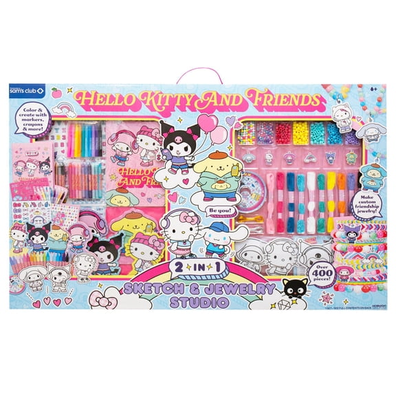 Hello Kitty and Friends 2-in-1 Sketch & Jewelry Studio