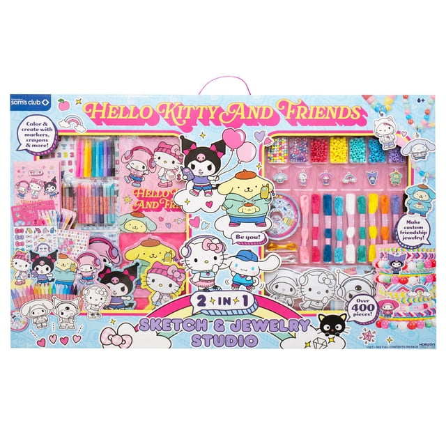 Hello Kitty and Friends 2-in-1 Sketch & Jewelry Studio