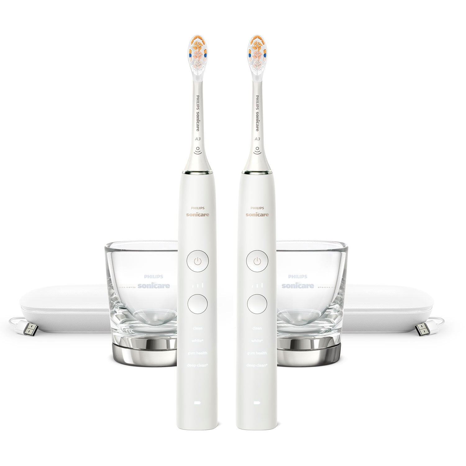 【難あり品】PHILIPS DiamondClean Deep clean Philips Sonicare DiamondClean DeepClean Kit w/ FREE Head