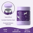thumbnail image 2 of Bentgo Kids 2-Pack Stainless Steel Food Jar, Assorted Designs, 2 of 5