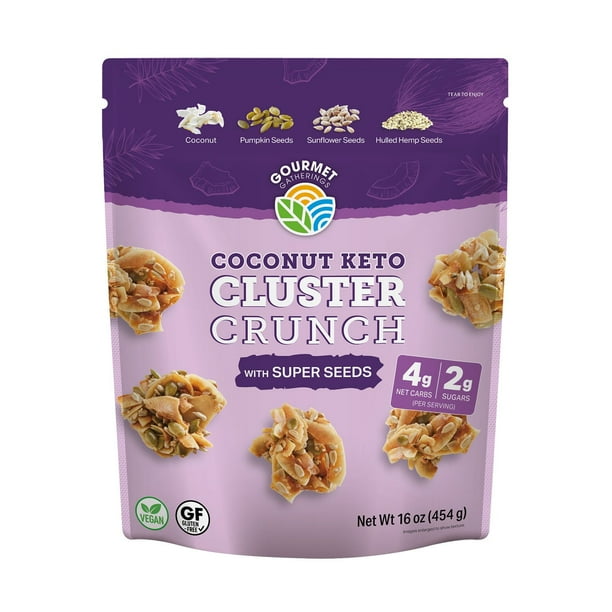 Gourmet Gatherings Coconut KETO Cluster Crunch, 16 oz. - Samsclub.com