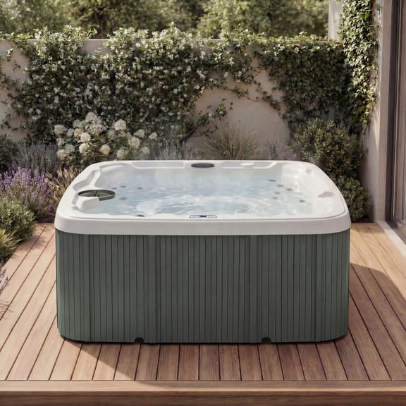 Lifesmart LS450DX 7-Person 22-Jet Spa with Waterfall