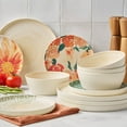 thumbnail image 1 of Member's Mark Bamboo Melamine 12-Piece Dinnerware Set, Choose Color, 1 of 10