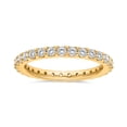 thumbnail image 1 of Lab Created Round Cut Diamond Eternity Band, 1 of 4