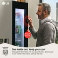 thumbnail image 10 of LG 29 cu. ft. 4-Door French Door Refrigerator w/ Instaview MyColor, 10 of 10