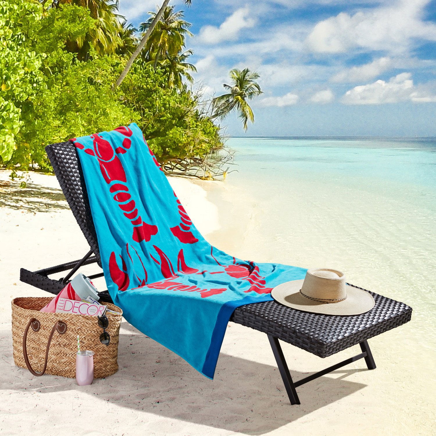 Member's Mark 2-Pack Oversized Beach Towels, 40