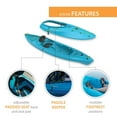 thumbnail image 5 of Lifetime Emotion Cabrio 110 Glacier Blue Hybrid Kayak, 5 of 12