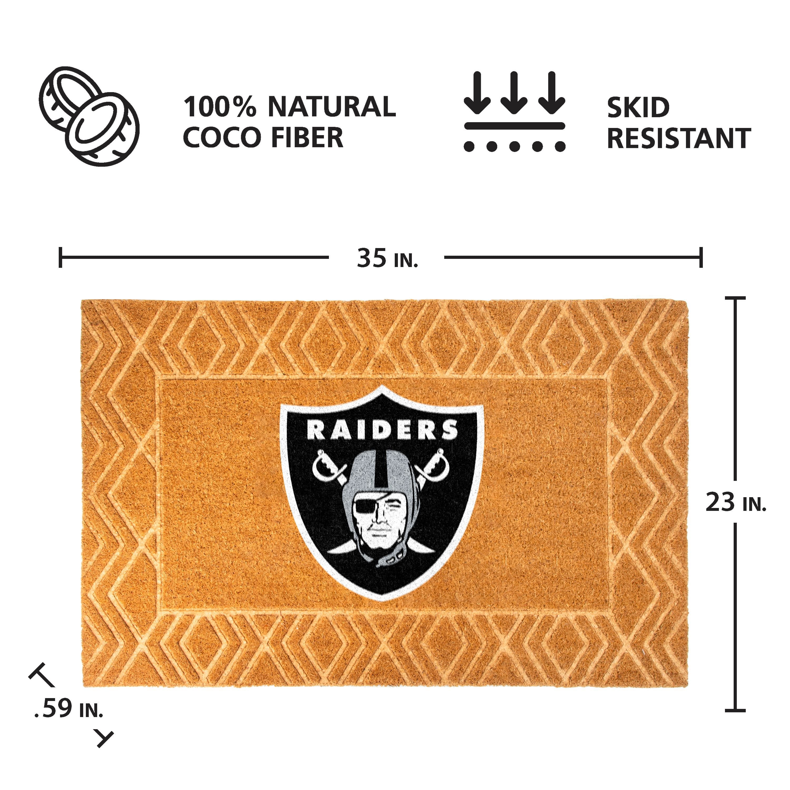 Logo Brands Las Vegas Raiders Coir Outdoor Mat - Samsclub.com