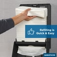 thumbnail image 5 of Marathon Combo Folded Paper Towel Dispenser, Smoke, 5 of 9