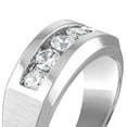 thumbnail image 4 of 0.96 CT. T.W. Round Cut 5 Stone Diamond Mens Band in 14K Gold, 4 of 7