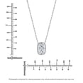 thumbnail image 3 of Lab Created Diamond Pendant in 14K Gold, 3 of 6