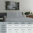 thumbnail image 2 of Purity Home Brushed Organic Cotton Percale Sheet Set, Assorted Sizes, 2 of 8