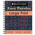 thumbnail image 1 of Brain Games - Easy Puzzles - Large Print, 1 of 1