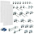 thumbnail image 1 of Wall System Steel Pegboard Organizer, 1 of 8