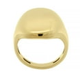 thumbnail image 5 of High Polish Oval Top Ring with Gallery inside in 14K Gold, 5 of 8