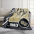 thumbnail image 2 of Logo Brands Central Florida Knights 60"x70" Super Plush Blanket, 2 of 6