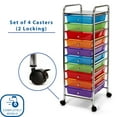 thumbnail image 5 of Seville Classics 10 Drawer Cart (Multiple Colors), 5 of 10