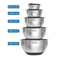 thumbnail image 11 of Viking 10-Piece Stainless Steel Mixing, Prep and Serving Bowl Set, 11 of 11