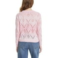 thumbnail image 3 of Nine West Women's Pointelle Boatneck Sweater, 3 of 6