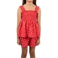 thumbnail image 3 of Zunie Girls 3-Piece Short Set, 3 of 5