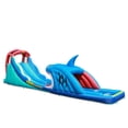 thumbnail image 2 of Happy Hop Shark Attack Double Slide Inflatable Water Slide, 2 of 15