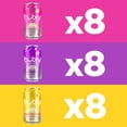thumbnail image 3 of Bubly Sparkling Water Cosmic Swirl, Dragonfruit Stardust, Meteor Melon Variety Pack, 12 fl. oz., 24 pk., 3 of 9
