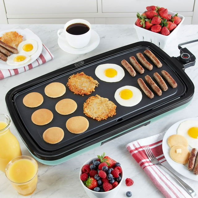 Dash Everyday Nonstick Electric Griddle, Choose Color