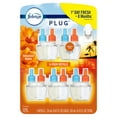 thumbnail image 1 of Febreze Plugs Air Freshener Refills, Mediterranean Lavender + Downy April Fresh, 5 refills, 1 of 7